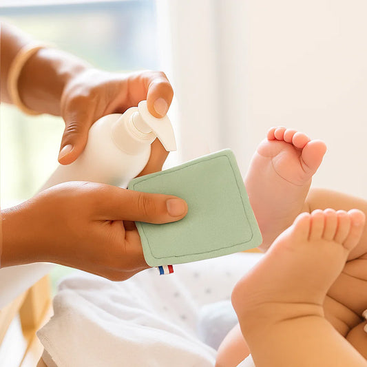 lingettes lavables reutilisables papate GOTS