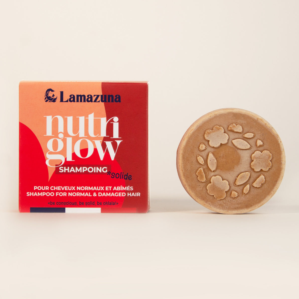 Shampoing solide Nutri Glow - Cheveux normaux | Lamazuna