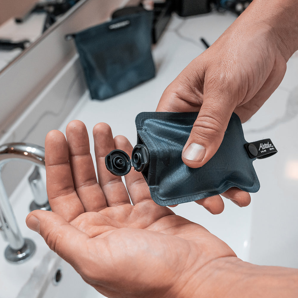 Flacon de voyage 90 ml FlatPak™ Toiletry Bottles x3 | Matador