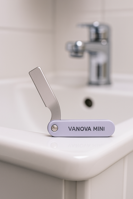 Rasoir de voyage pliable format Mini