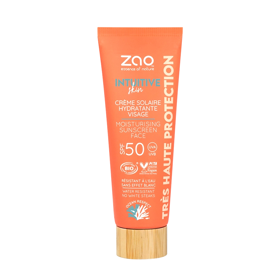Crème Solaire hydratante visage - SPF50 | ZAO Makeup