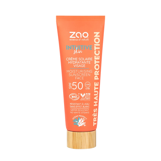 Crème Solaire hydratante visage - SPF50 | ZAO Makeup