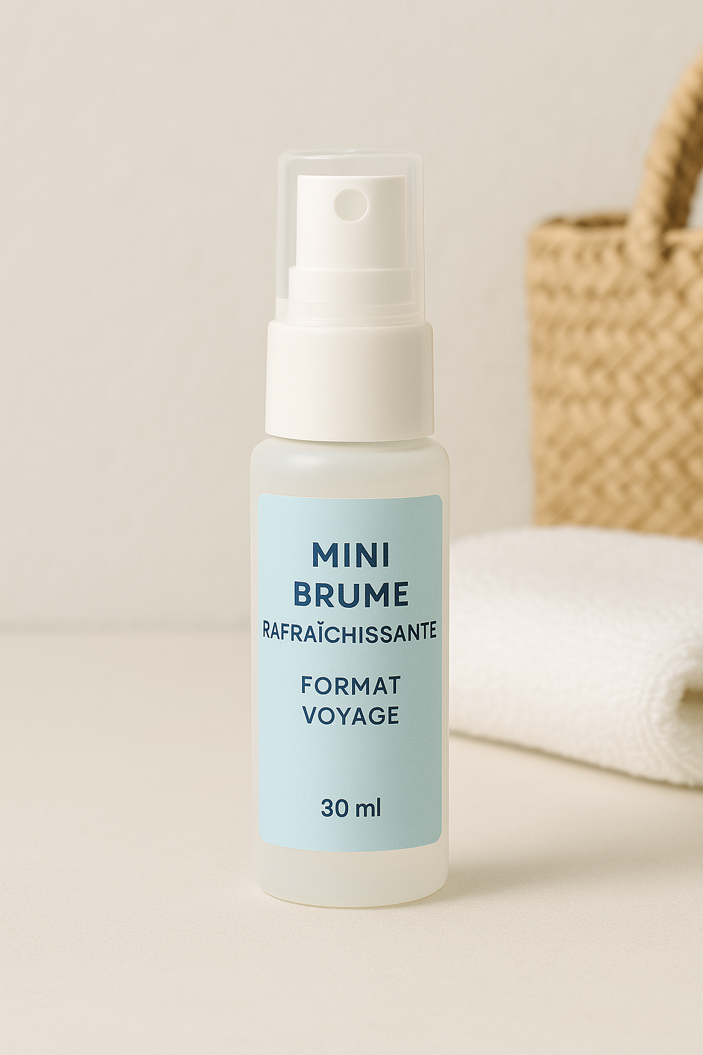 Mini brume rafraîchissante voyage