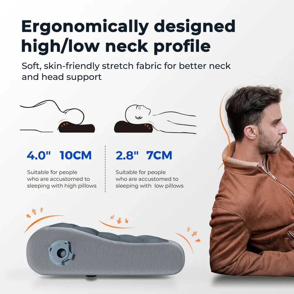 Neck Contour Inflatable Pillow-3