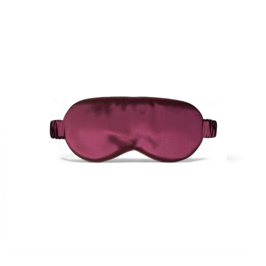 Premium Organic Silk Sleep Mask - Burgundy-0