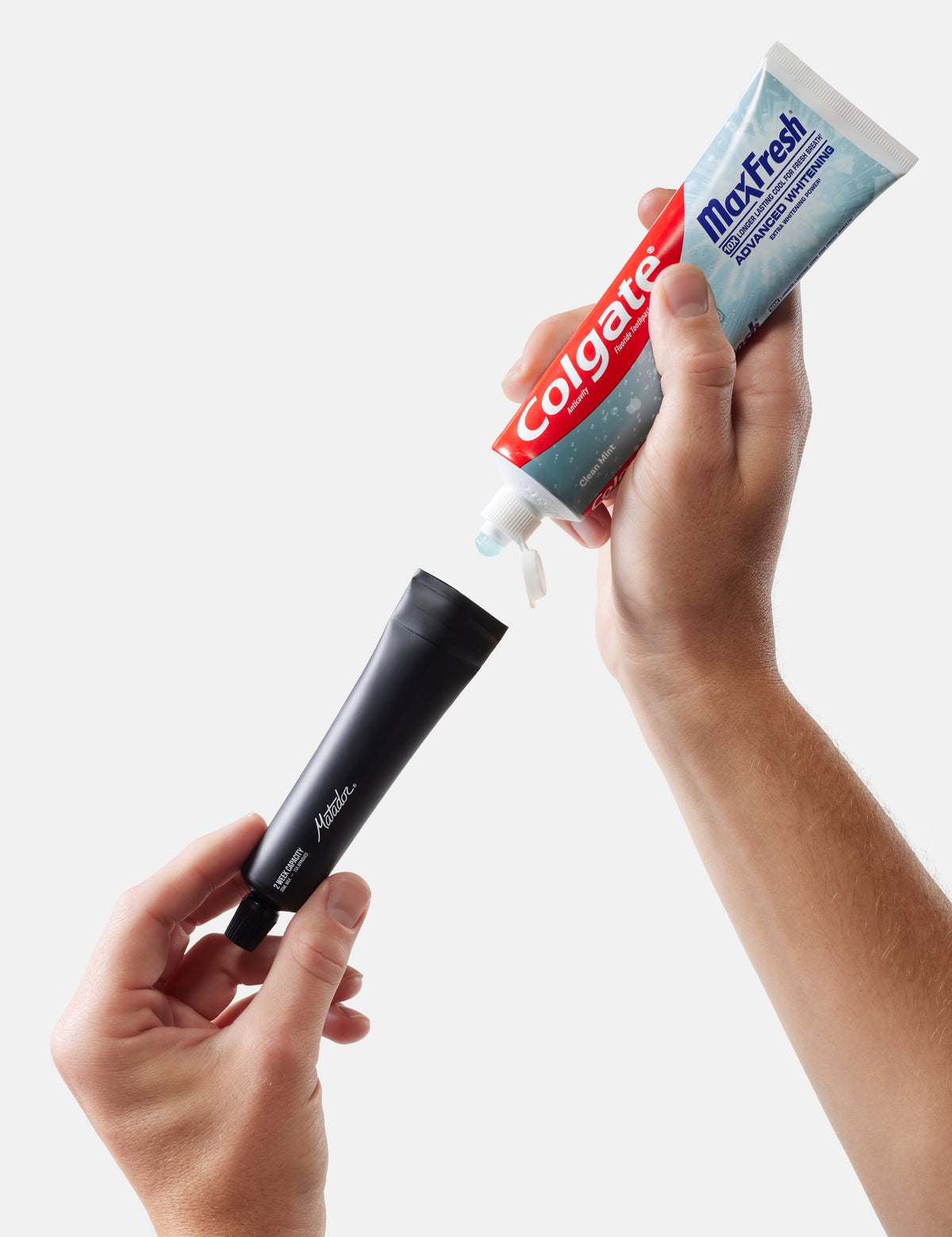 Tubes de dentifrice rechargeables Refillable Toothpaste Tube x2 | Matador