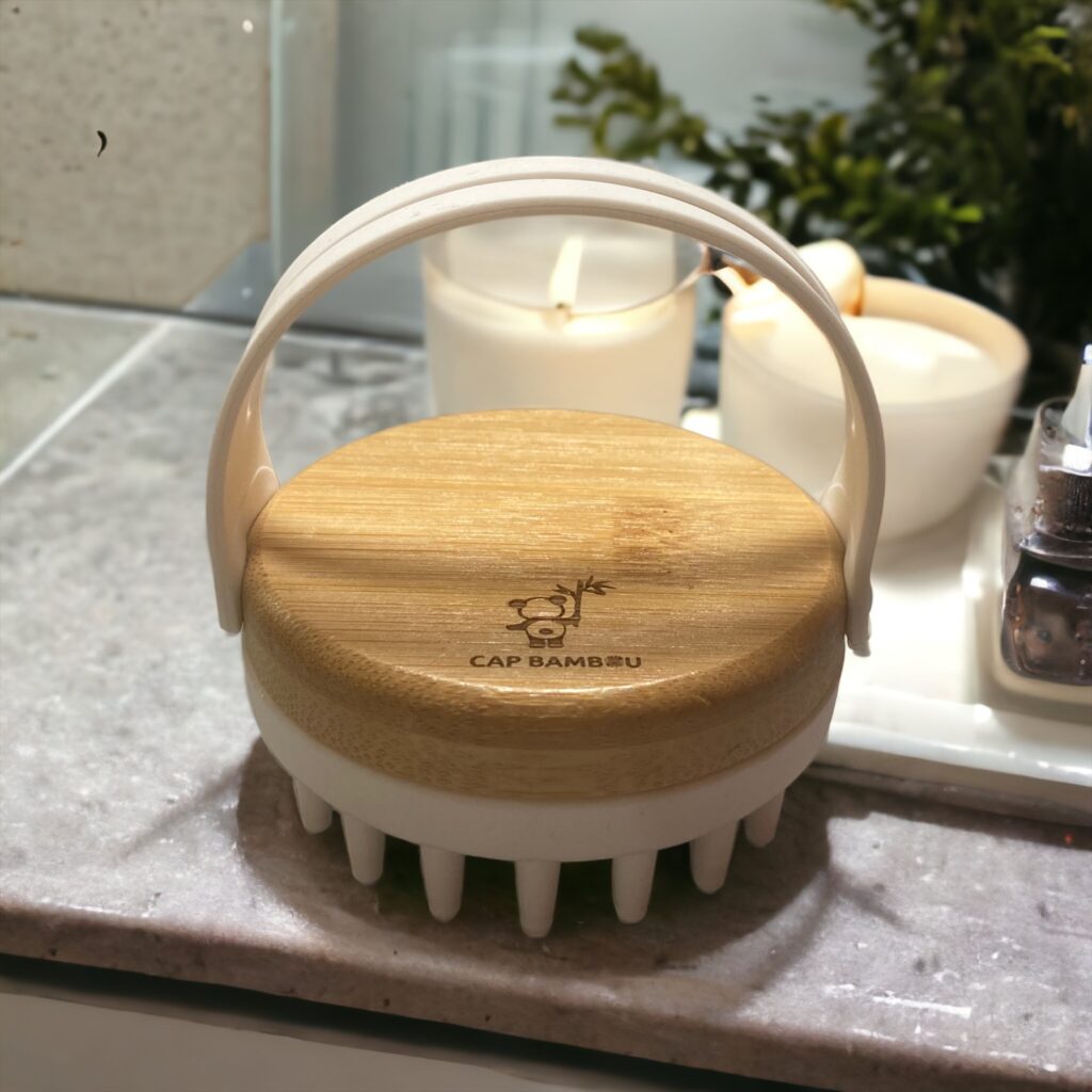 Brosse de massage cuir chevelu | Cap Bambou
