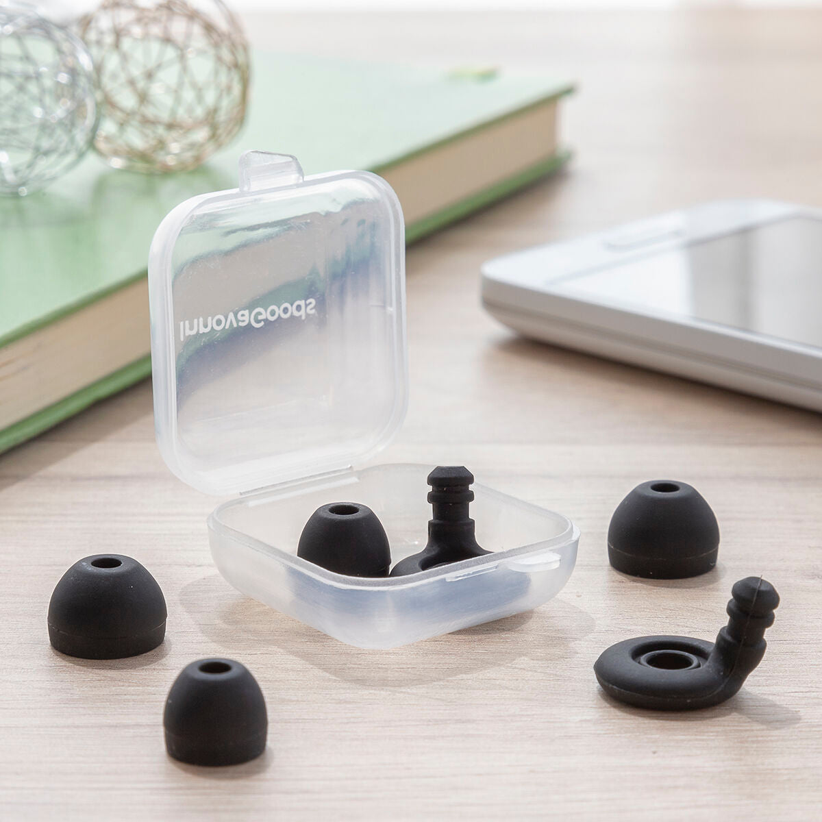 Noise Reduction Earplugs Calg InnovaGoods-4