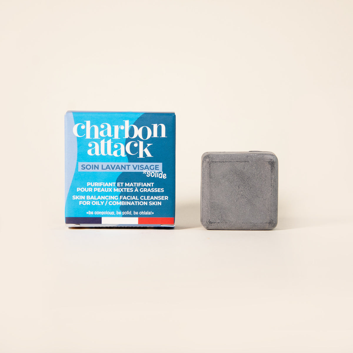 Soin lavant visage - Charbon Attak | Lamazuna