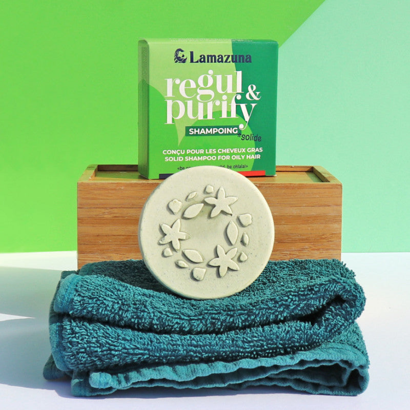 Shampoing solide Regul & purify - Cheveux gras | Lamazuna