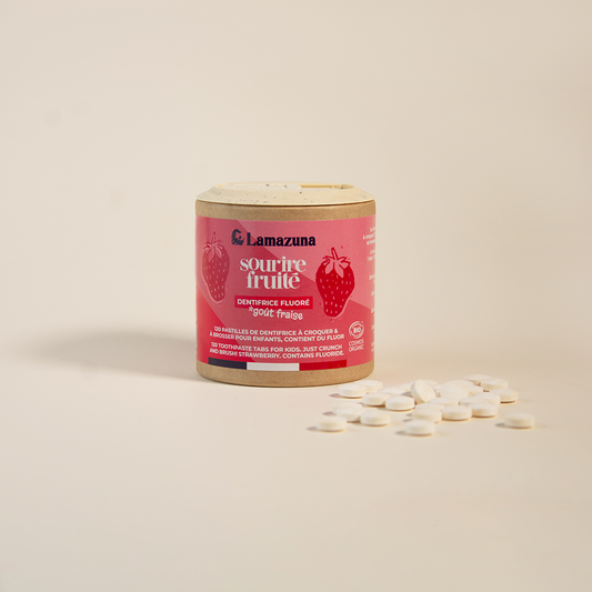Dentifrice à croquer - Sourire fruité - Enfant | Lamazuna
